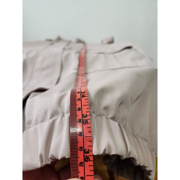 Windsmoor Beige Hooded Midi Length Fall Coat Timeless Fashion Large Pockets NWOT - Picture 10 of 16